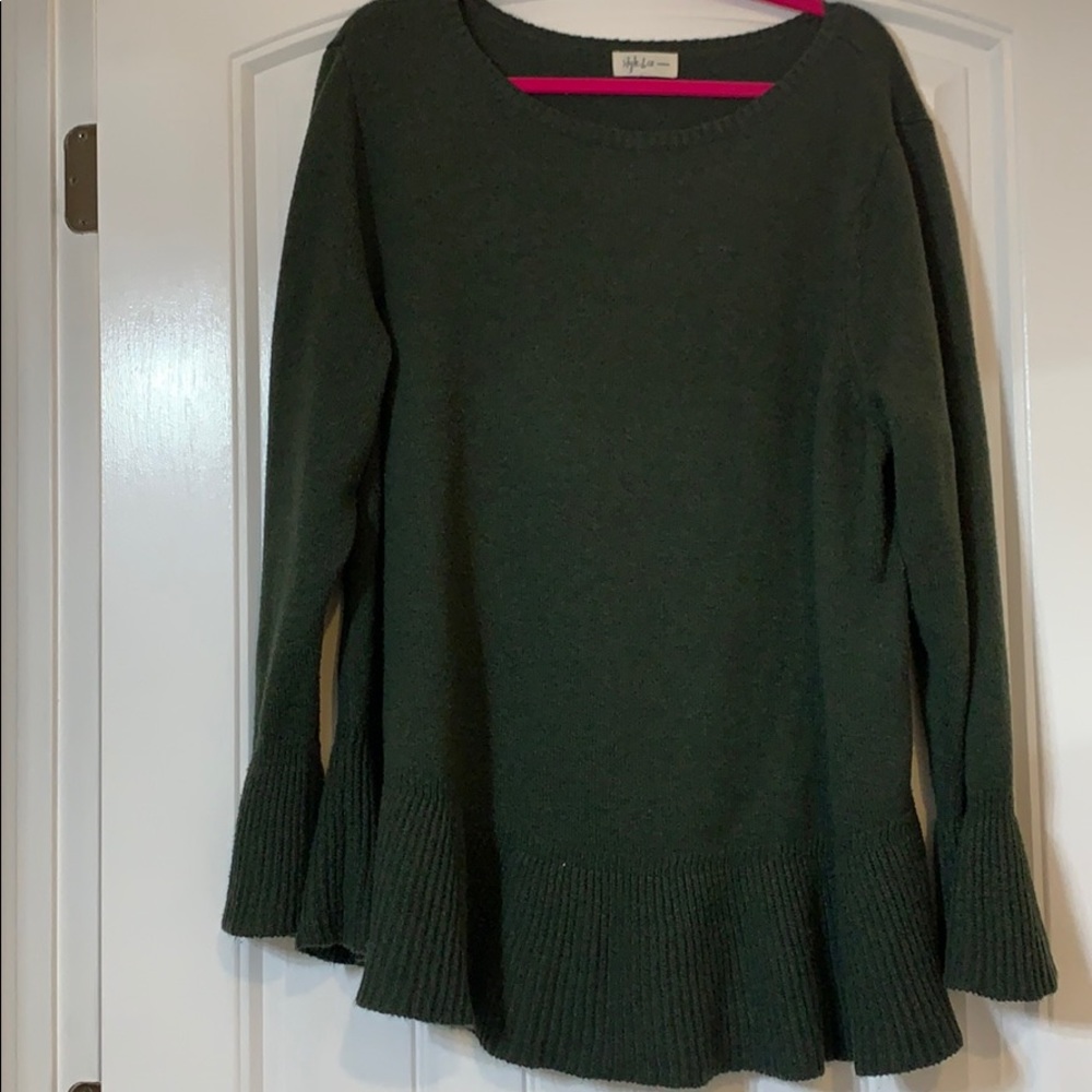 Ruffle Sweater